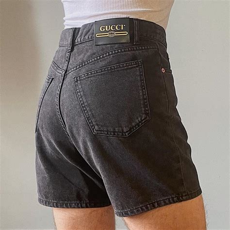 gucci shorts men's sale|gucci denim shorts men.